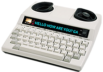 Image of a teletype equipement